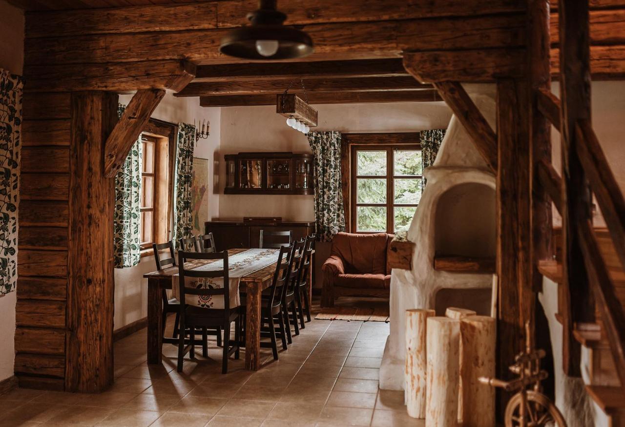 Villa Przystanek Ropienka Leśniczówka Exterior foto