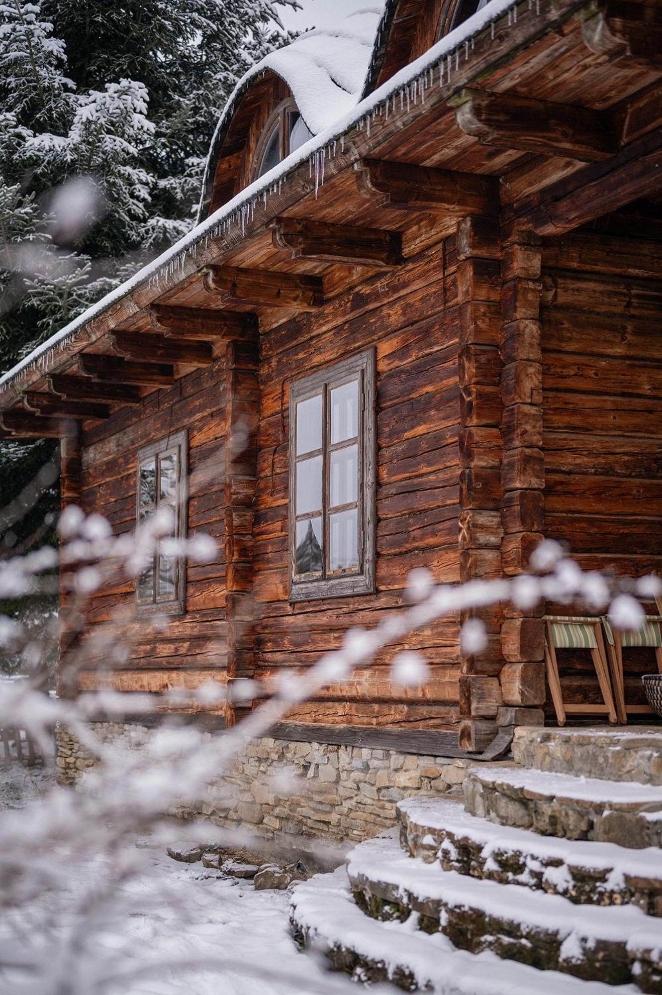 Villa Przystanek Ropienka Leśniczówka Exterior foto